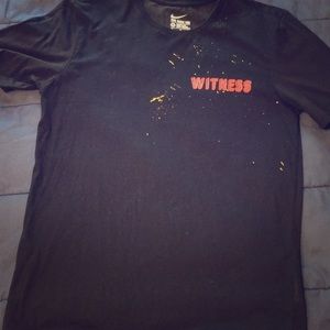 Lebron Witness Nike Splatter paint T-shirt